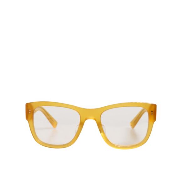 Dolce & Gabbana Yellow Acetate Eccentric Sartorial Women's Sunglasses